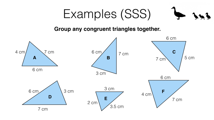 Congruent triangles sss and sas worksheet answers