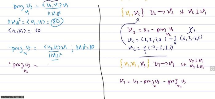 Orthonormal basis row space find