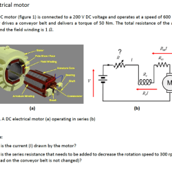 Synchronous motor winding single simple claw pole stator diagram same little